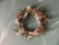Dry flower wreath nature