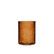 Vase cylinder Amber