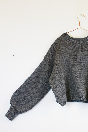 Grey knit