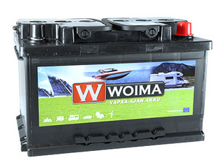 Woima vapaa-ajan akku 12V 100Ah /800A(EN)
