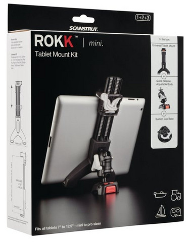 ROKK MINI kiinnikesarja Tabletille (imukuppikiinnitys)