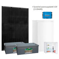 Sunwind aurinkoenergiapaketti Cool 12V