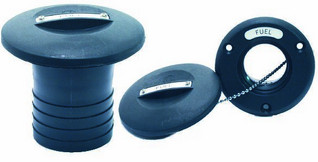 Kansiruuvike musta nailonia, waste, 38mm