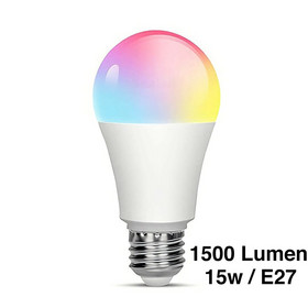 RGB älylamppu, e27, himmennettävä, WI-FI, 1500 lm