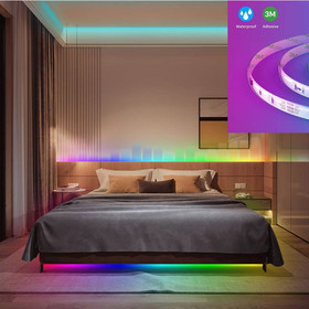 RGB äly-valonauha, 10m, himmennettävä, WIFI