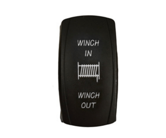 ROCKER / Keinukytkin / Katkaisin Winch OUT/IN, ON/OFF/ON 7-Pin