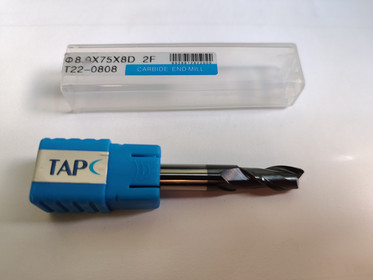 TAPC Kovametallijyrsin Terä D8 2F (8mm)