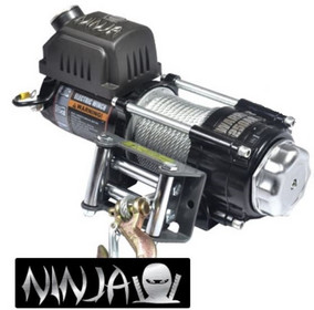 Warrior Ninja 2500 Sähkövinssi 12v (1134kg) vaijerilla