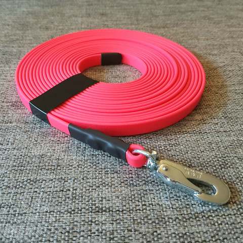 6 m PVC jälki- ja koulutusliina (10 mm), BGB-haka S