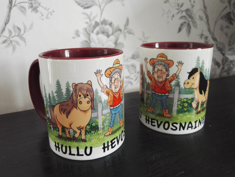 Hullu hevosnainen -muki