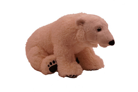 Pehmeä jääkarhu pehmoeläin