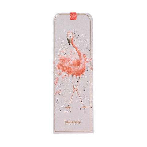 Wrendale flamingo kirjanmerkki