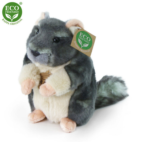 Istuva chincilla pehmoeläin