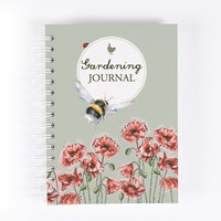 Wrendale Gardening Journal kierrevihko