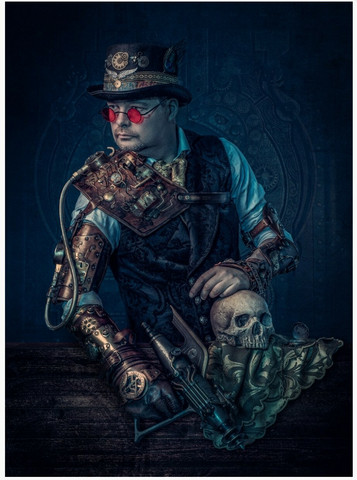SteamPunk Brass Pump