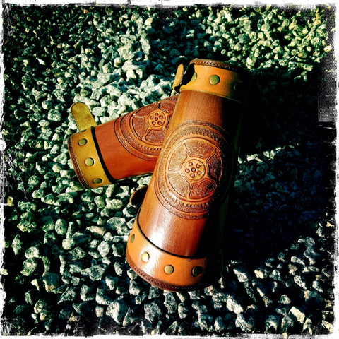 SteamPunk Wheel Bracers