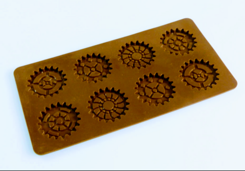 SteamPunk style Gear Silicone Mould