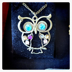 Owl decor pendant