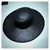 Wide Brim hat, handmade, leather, Plaque Doctor hat, cowboy