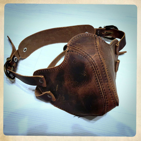 Steampunk Leather Mask