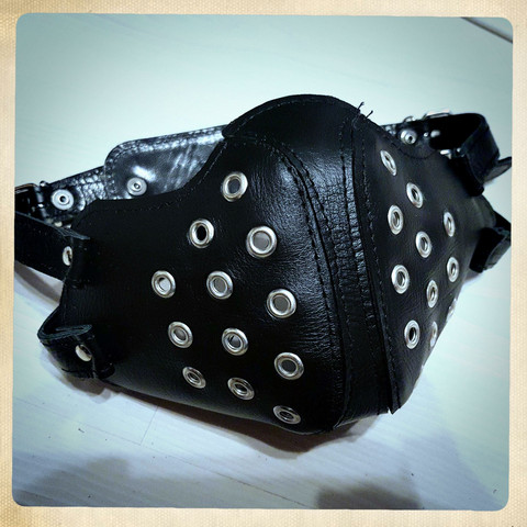 Steampunk Leather Mask
