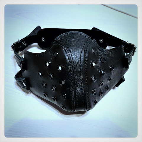 Steampunk Leather Mask