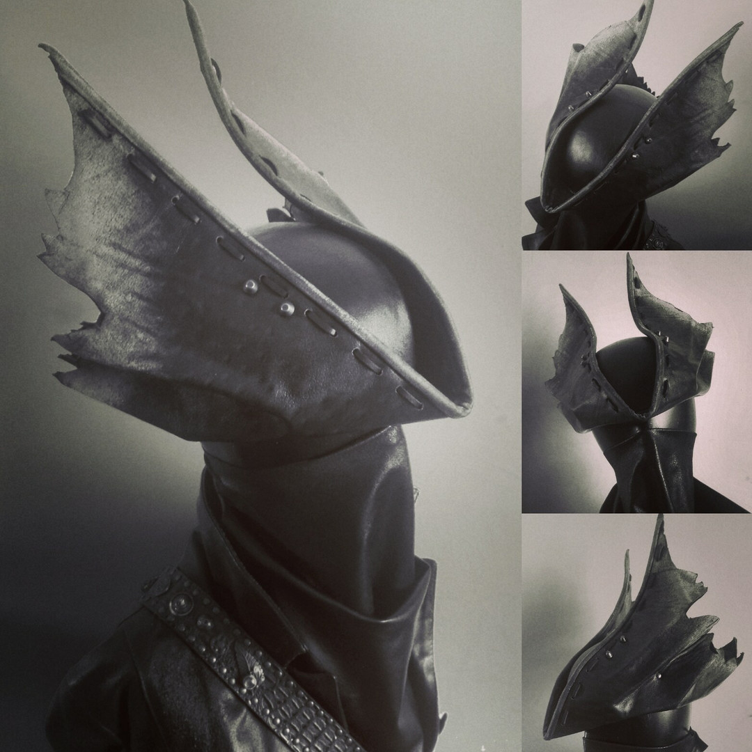 bloorborne, bloodborne hat, hunter, bloorborne hunter hat, tricornehat