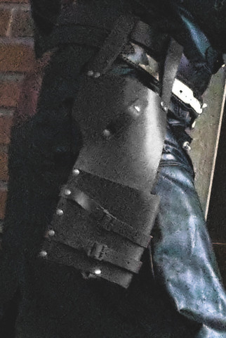 Leather Holster for big prop weapons