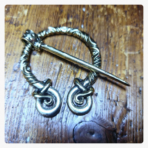 Decorative Brooch, pin, Horseshoe Brooch