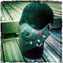 Maski PU nahkaa erikoiskoristein / Post Apocalyptis tyylinen / Hard Core