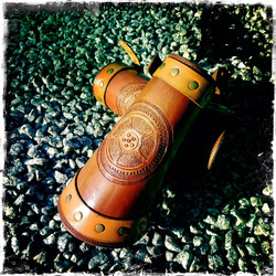 SteamPunk Wheel Bracers