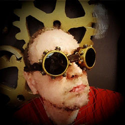 Leather & Brass Goggles, Deluxe model