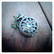 Small battery pocket watch with decor