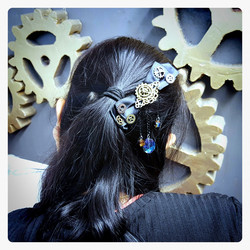 Hair Decor with Steampunk style