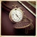 Big Battery Pocket Watch with Pirate Decor