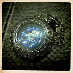 Mechanical Pocket Watch  Black colour
