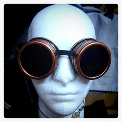 Goggles Basic Model in Steampunk and Post Apocalyptic style