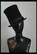Top Hat, Wool Felt, Traditional style 20cm high, Hand Made in Italy