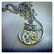 Necklace, Steampunk style Owl