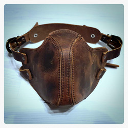 Steampunk Leather Mask
