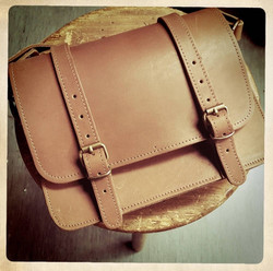 Leather Belt Bag Brown - Medieval Belt Bag - Fantasy bag - Steampunk