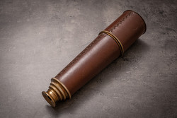 Kaukoputki 80cm pitkä - Merirosvo kiikari - Merenkulku esine - Antiikki replika - Messinki koristelu - Steampunk - Cosplay