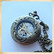 Big Mechanical Pocketwatch Brass style colour with gear decorations