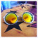 SteamPunk style sunglasses - with Mirror Lenses