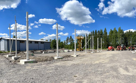 Rakennusprojektina haaveiden kangaskauppa