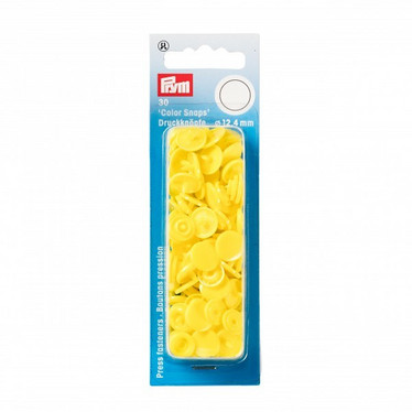 Prym Snaps neppari 12,4mm, keltainen