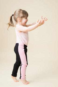 Jujuna, kaavapaketti: Lasten pomppu legginsit 50-164 cm
