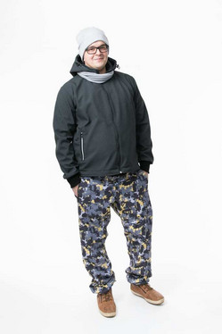 Jujuna, kaavapaketti: Miesten Softshell Collection 44-66
