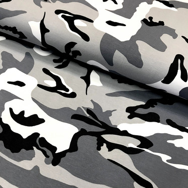 Digitrikoo: Camo, musta - valko - harmaa