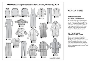 Ottobre design: Woman 34-52, syksy/talvi 5/2020